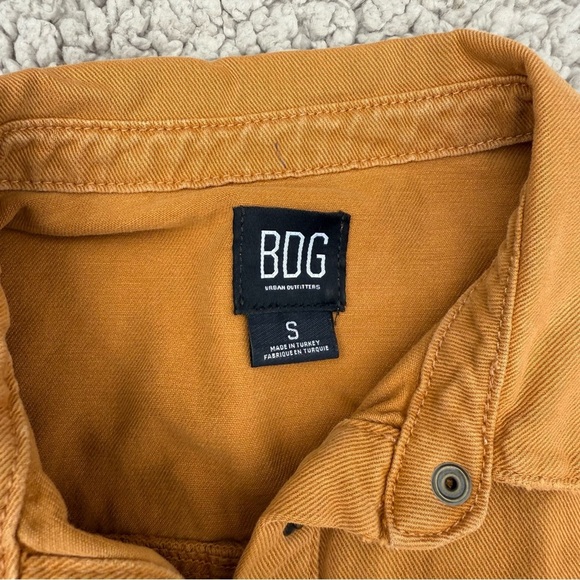 BDG Mustard denim button up romper - Picture 6 of 6